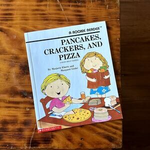 Vintage 2002 Pancakes, Crackers, & Pizza A Book About Shapes Paperback Book